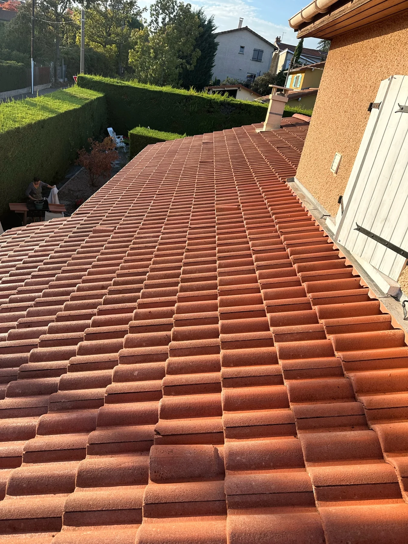 Couverture en tuiles réalisé par France Toiture